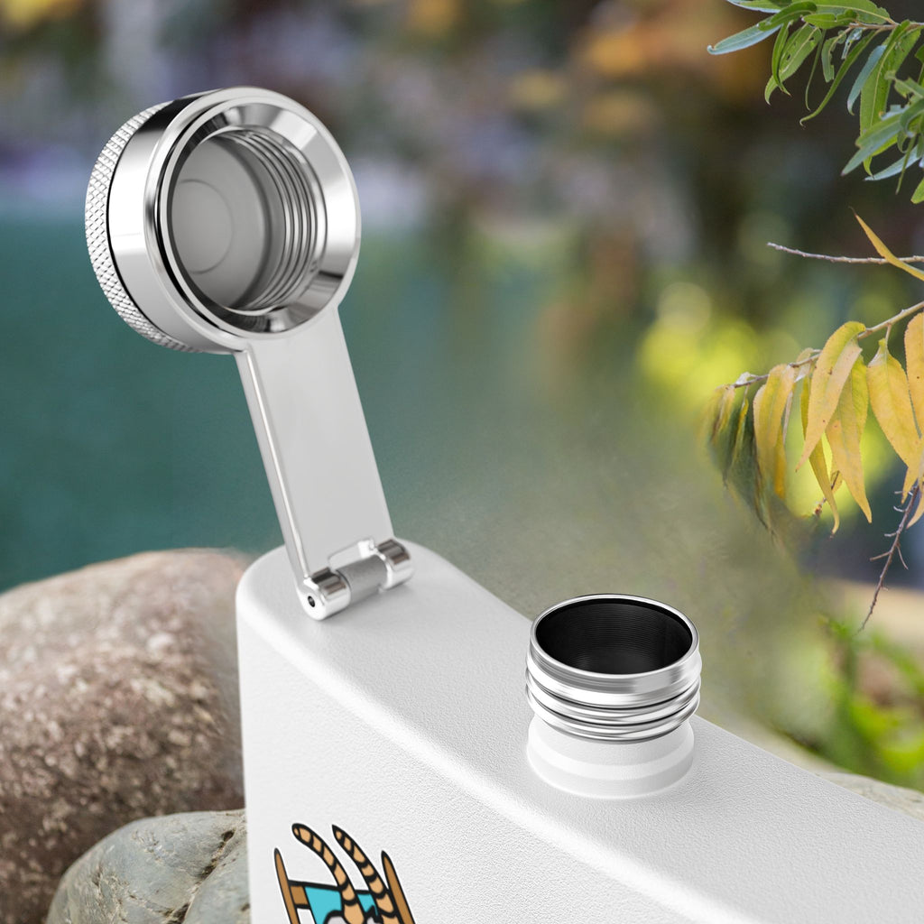 Goat-Themed Flask - I goat drunk again