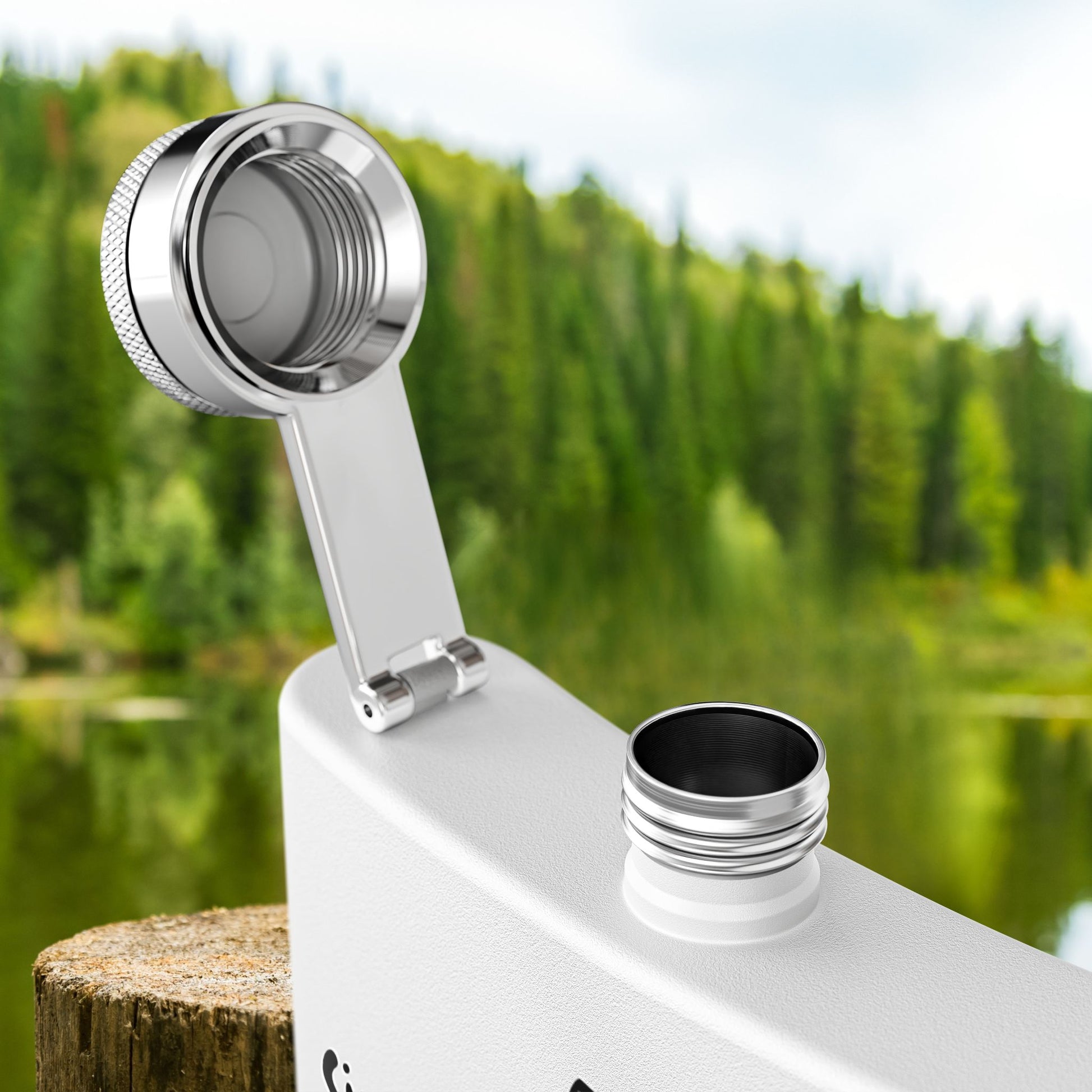 Frog-Themed Flask - Sip it and Ribbit!