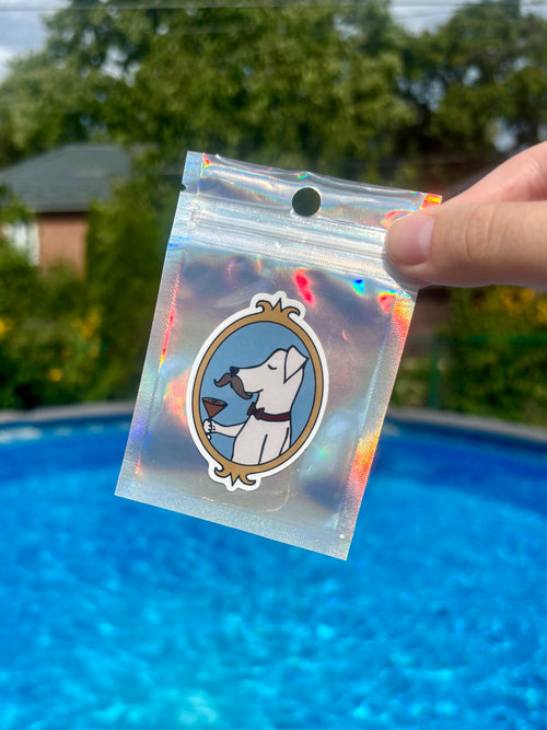 Expresso martini dog - Stickers